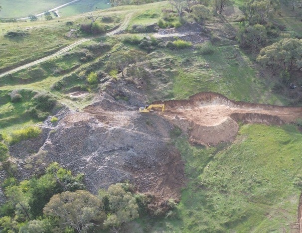Mineralised waste recovery has commenced at Challenger