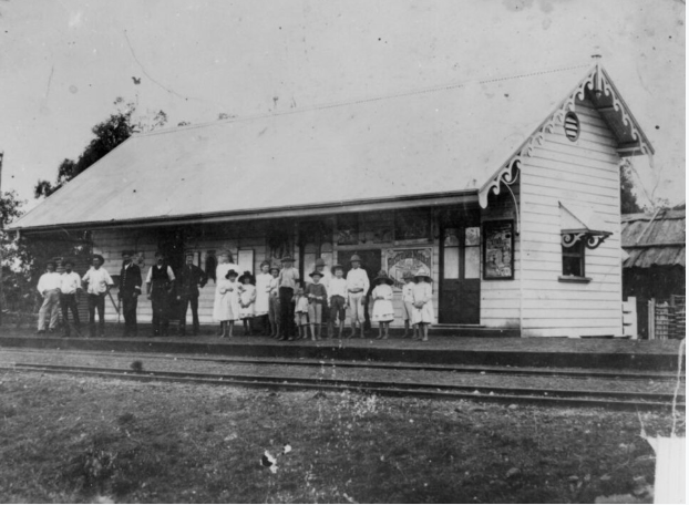 Laura Railway Station, 1896