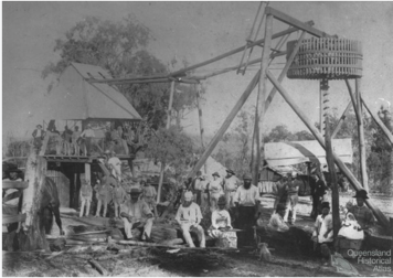 Mount Craven Mine, Eidsvold, Q,1889