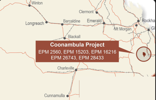 GDM’s Coonambula Project hosts multiple historic gold and antimony workings, including Banshee, Lady Mary and Perseverance, across a highly prospective 5-kilometre mineralised corridor.
